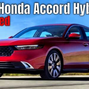 2023 Honda Accord Hybrid Revealed