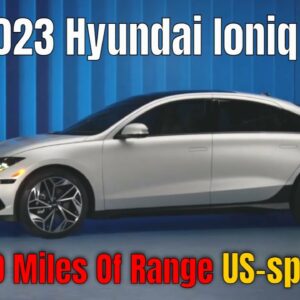 2023 Hyundai Ioniq 6 Revealed For US With 340 Miles Of Range