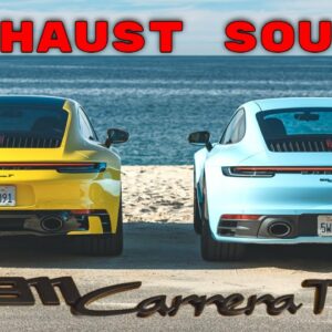 2023 Porsche 911 Carrera T Exhaust Sound
