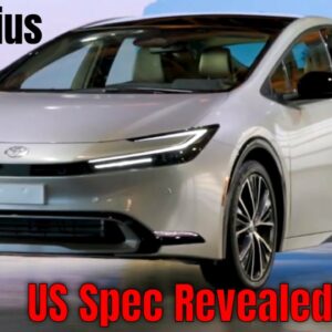 2023 Toyota Prius US Spec Revealed