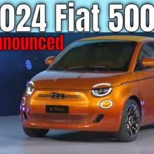 2024 Fiat 500e Announced For The United States