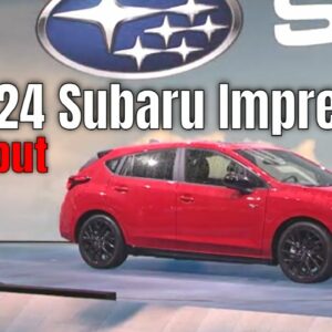 2024 Subaru Impreza RS and Sport Debut Presentation