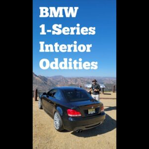 BMW 1-Series Interior Oddities