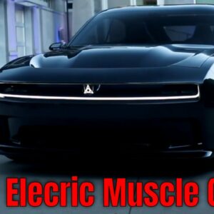 Dodge Charger Daytona SRT Elecric Muscle Car Concept