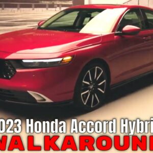 Electrified 2023 Honda Accord Hybrid Walkaround