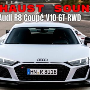 Exhaust Sound Audi R8 Coupe V10 GT RWD