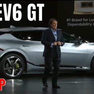 Kia EV6 GT Revealed At Los Angeles Auto Show