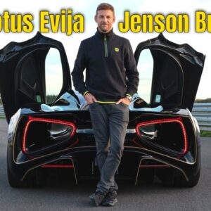 Lotus Evija All Electric Hypercar With Jenson Button