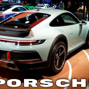 Porsche 911 Dakar and GT3 RS at Los Angeles Auto Show