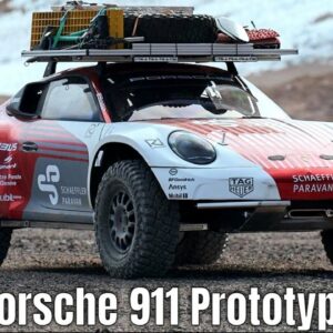 Porsche 911 Prototypes Climb Volcano