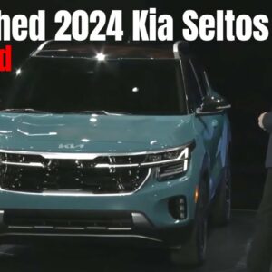 Refreshed 2024 Kia Seltos Debuts For US