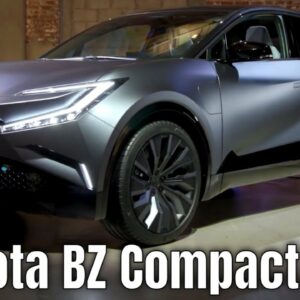 Toyota BZ Compact SUV Concept Revealed in USA