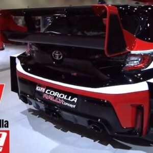 Toyota GR Corolla Rally Concept Reveal at SEMA 2022