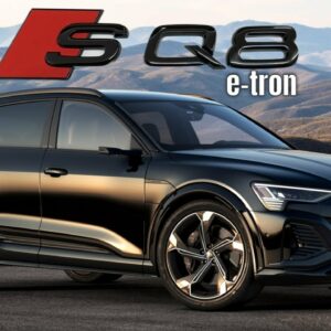 2023 Audi SQ8 e-tron in Mythos Black