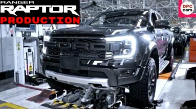 2023 Ford Ranger Raptor Truck Production