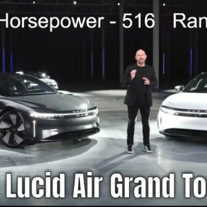 2023 Lucid Air Grand Touring and Grand Touring Performance