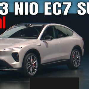 2023 NIO EC7 Electric Coupe SUV Reveal