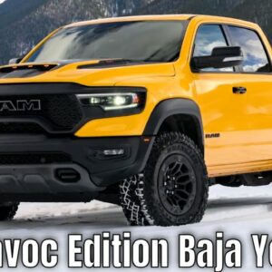 2023 Ram 1500 TRX Havoc Edition Baja Yellow Exterior Color