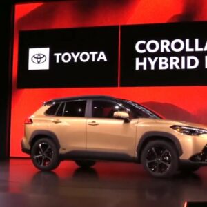 2023 Toyota Corolla Cross Hybrid Announcement