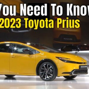 2023 Toyota Prius All You Need To Know