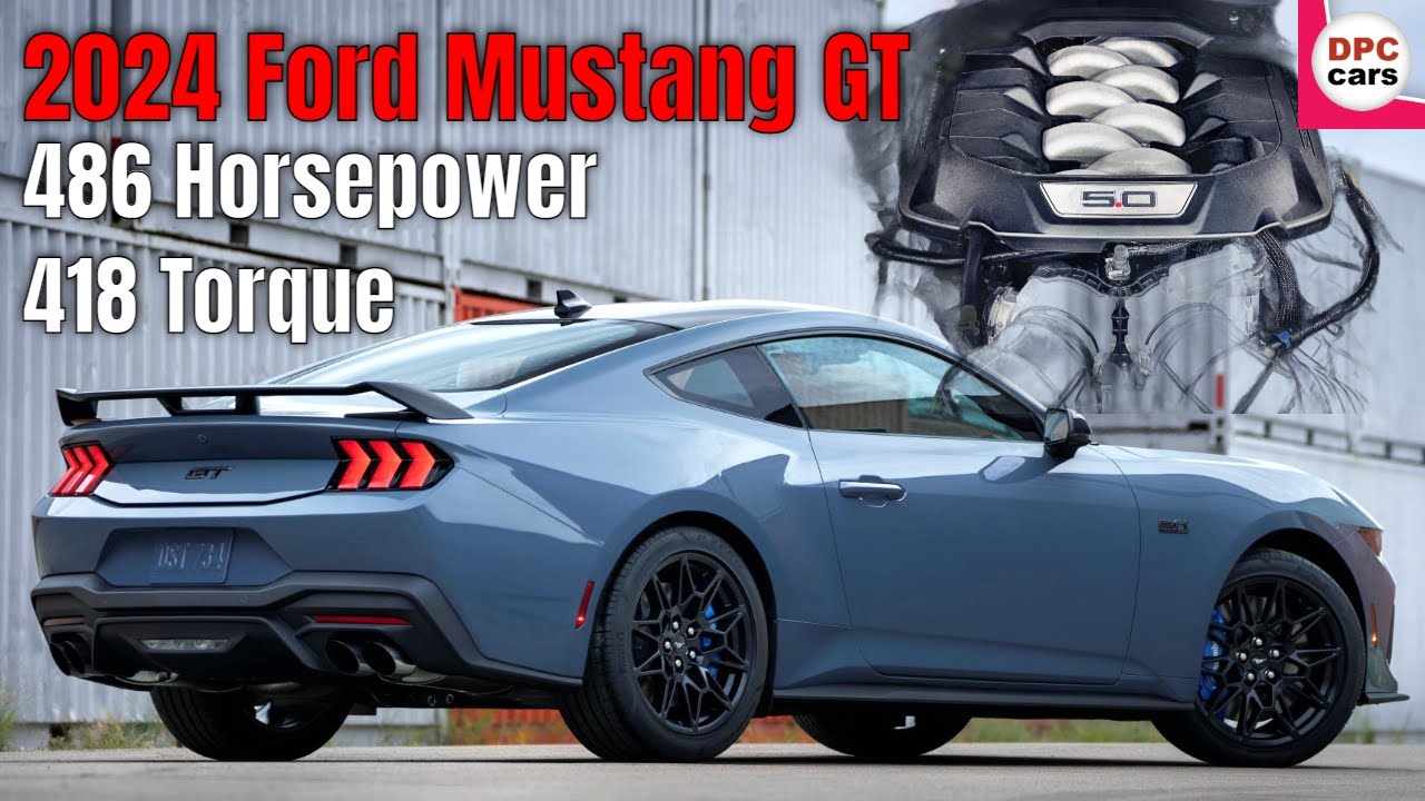 2024 Ford Mustang GT 5.0 Makes 486 Horsepower