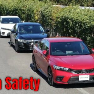 Honda Sensing 360 Safety Systems Will Be Standard On All US Models By 2030