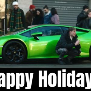 Automobili Lamborghini wishes Happy Holidays With Huracán Tecnica