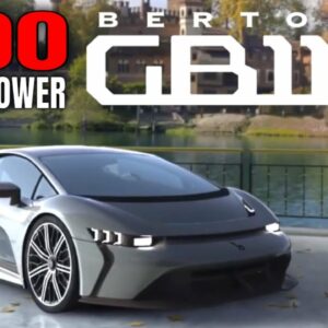 BERTONE GB110 Hypercar with 1,100HP and 1,100NM of Torque