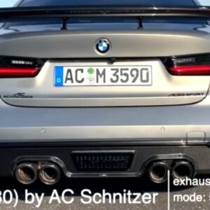 BMW Exhaust System Sound By AC Schnitzer
