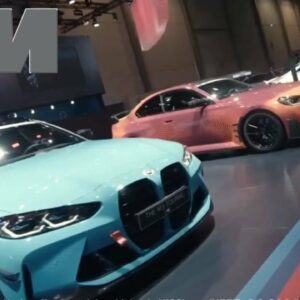 BMW M Cars at Motor Show Featuring M2 M3 M4