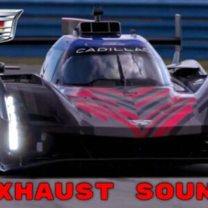 Cadillac V-LMDh Race Car Exhaust Sound