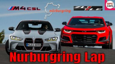 Chevrolet Camaro ZL1 1LE vs BMW M4 CSL Nurburgring Lap