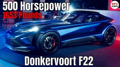 Donkervoort F22 Revealed With 500HP Audi Engine