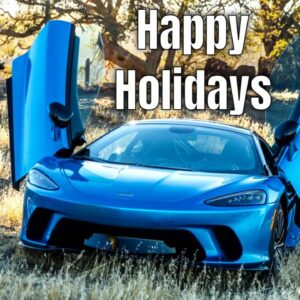 Happy Holidays from McLaren GT