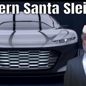Modern Santa Gets a Audi Grandsphere Concept