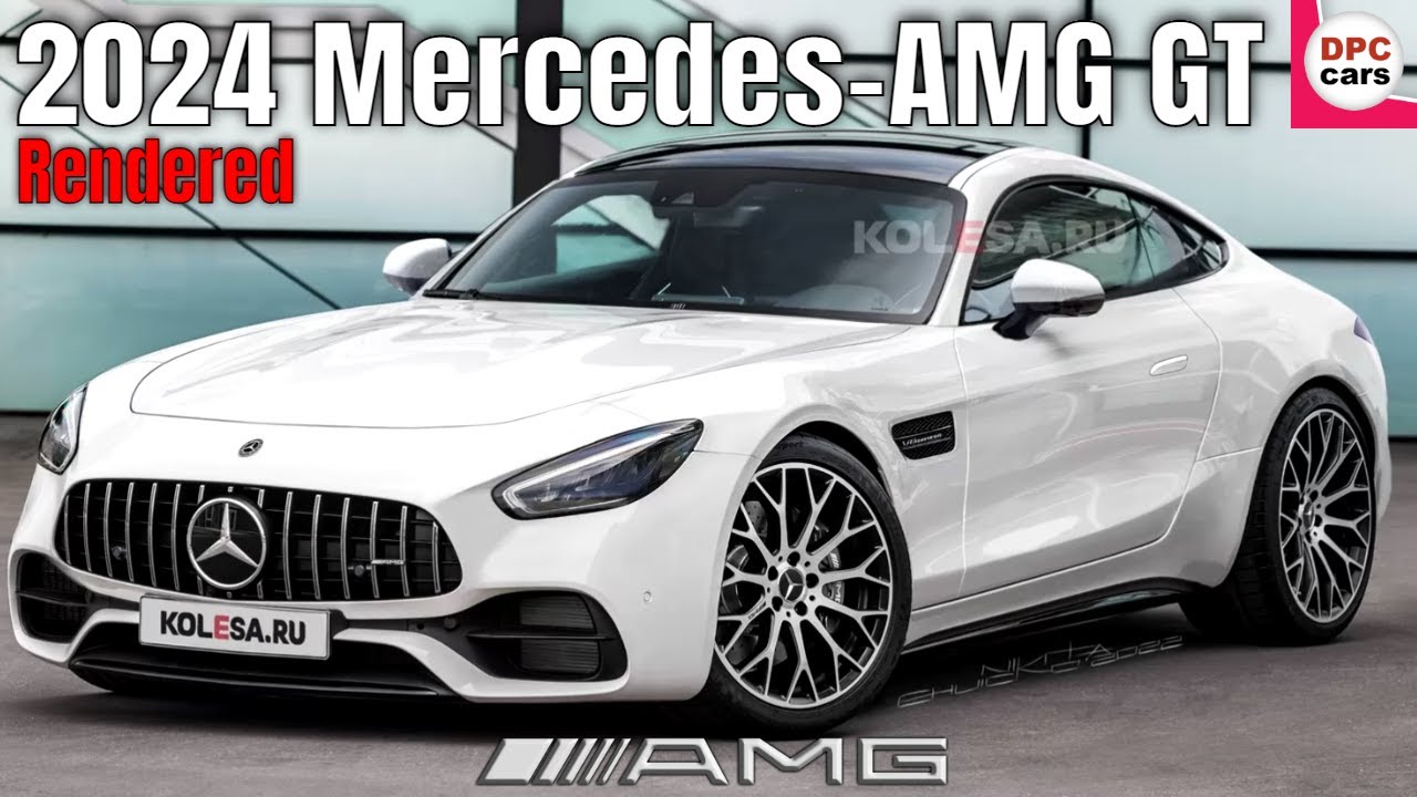 New 2025 Mercedes AMG GT Rendered