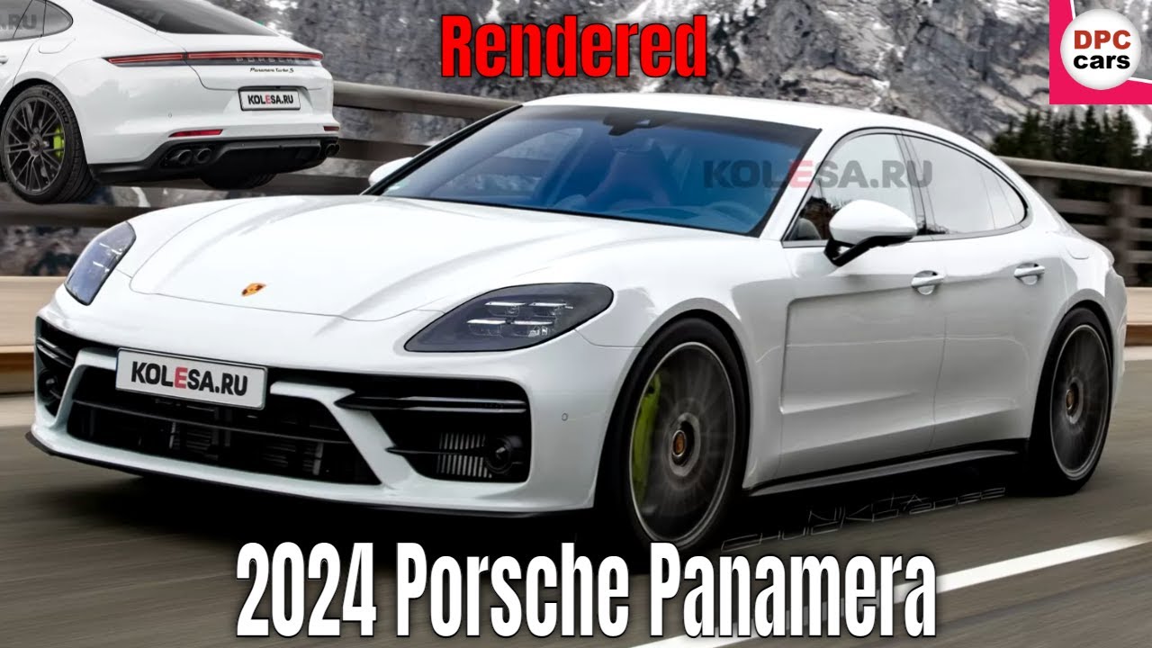 New 2024 Porsche Panamera Rendered
