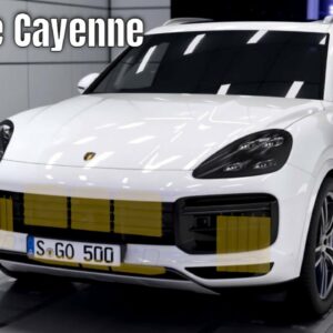 Porsche Cayenne Design Aerodynamics and Dynamic Chassis Control