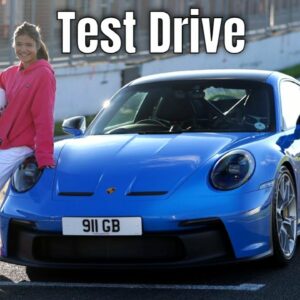Porsche GT3 Test Drive With Tennis Pro Emma Raducanu