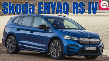 Skoda ENYAQ RS iV in Race Blue