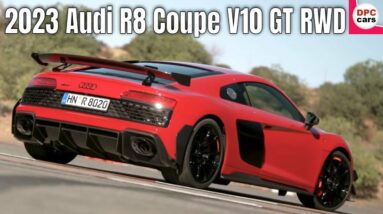 Tango Red 2023 Audi R8 Coupe V10 GT AWD