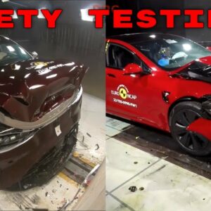 Tesla Model S vs Lucid Air 2022 Safety Test Review