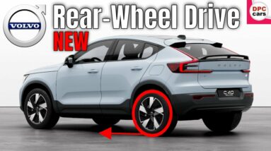 Volvo Revives Rear Wheel Drive with 2023 XC40 and C40 RWD Recharge Models After 25 Year Hiatus