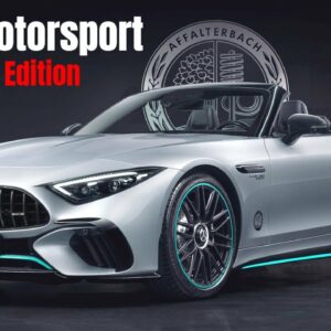 Mercedes AMG SL 63 Motorsport Collectors Edition Unveiled A Homage to Formula One Racing