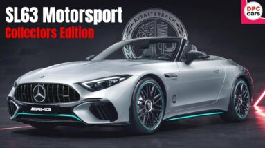 Mercedes AMG SL 63 Motorsport Collectors Edition Unveiled A Homage to Formula One Racing