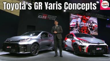 Rally Racing Takes Center Stage with Toyota's GR Yaris Concepts at Tokyo Auto Salon