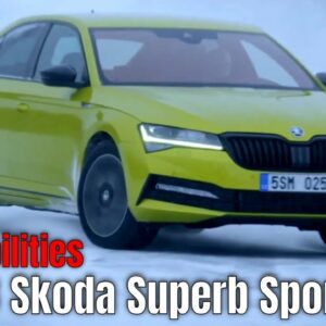 2023 Skoda Superb Sportline Snow and Ice Capabilities