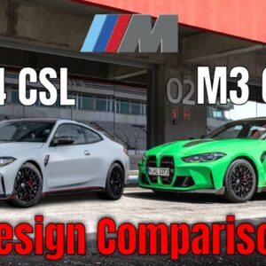 2024 BMW M3 CS vs 2023 M4 CSL Design Comparison