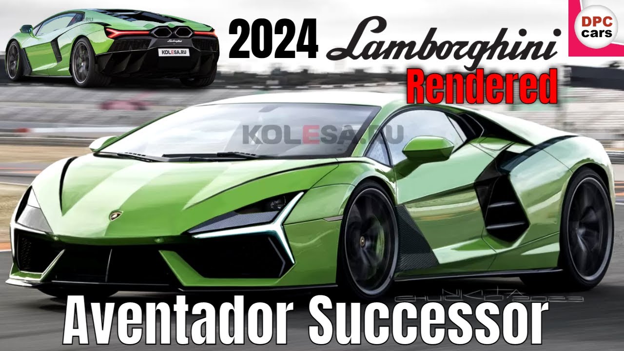 2024 Aventador Successor Rendered