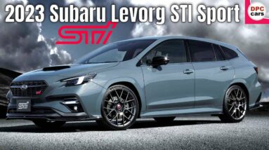 2023 Subaru Levorg STI Sport Performance Wagon Debuts at Tokyo Auto Salon